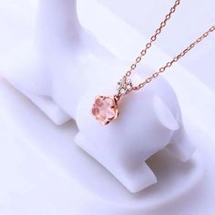 ✦ Celebrate the beauty of nature with this 925 Silver Gold Vermeil Natural Rose Quartz Sakura Necklace. The necklace features a natural rose quartz crystal, set in a 925 Sterling Silver frame and plated with gold vermeil, creating a unique and stylish look. The reversible design and intricate sakura design make this necklace a versatile and playful accessory for any outfit or occasion, making it a perfect gift for your best friend or a loved one. ----------- DESCRIPTIONS -----------▪ Gemstone: N Feminine Rose Gold Necklace With Clavicle Chain, Feminine Rose Gold Necklaces With Clavicle Chain, Elegant Rose Gold Crystal Necklace With Delicate Chain, Delicate Pink Gold Jewelry With Gemstone, Rose Gold Pendant Flower Necklace With Clavicle Chain, Rose Gold Flower Pendant Necklace With Clavicle Chain, Rose Gold Clavicle Chain Flower Pendant Necklace, Rose Gold Flower-shaped Clavicle Chain Jewelry, Rose Gold Flower Shaped Clavicle Chain Jewelry