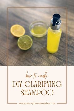 This gorgeous homemade clarifying shampoo is made from scratch and packed with amazing ingredients to keep your hair smelling, feeling and looking fantastic! Clarifying Shampoo Diy, Homemade Clarifying Shampoo, Diy Clarifying Shampoo, Shampoo Diy, Skincare Shop, Good Skincare, Homemade Things