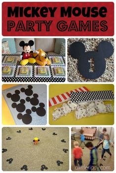 mickey mouse party games for kids