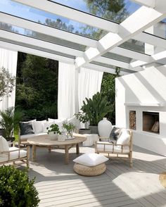 the instagram page on instagram com shows an outdoor living area