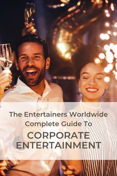 the entertainers'world wide complete guide to corporate entertainment - cover / front page