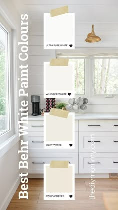 the best white paint colors for your kitchen