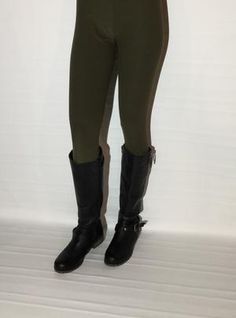 Olive Green Solid Leggings Best Quality | MomMe And More – MomMe and More