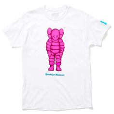 *Nwt* Kaws *What A Party* Bkm T - Shirt (Pink) Size: Small **Purchased Direct From Bkm (Brooklyn Museum)** - Authenticity Guaranteed - Item Comes Brand New And In Original Packaging - No Returns Refunds Or Exchanges On Final Sale Items Thanks For Looking As Always And Feel Free To Message With Any Questions! Fitted Pink Graphic Print T-shirt, Pink Fitted Graphic Tee, Fitted Pink Graphic Tee Shirt, Fitted Pink T-shirt For Streetwear, Pink Fitted Tops For Streetwear, Pink Fitted Crew Neck Shirt, Fitted White Shirt For Streetwear, Kaws Shirt, Kaws Pink