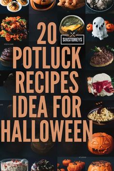 20 potluck recipes idea for halloween