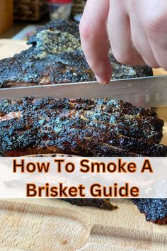 Smoker Recipes Brisket, Brisket Crock Pot, Best Brisket, Brisket Seasoning, Traeger Smoker, Smoked Recipes, Grill Meat, Bbq Dishes