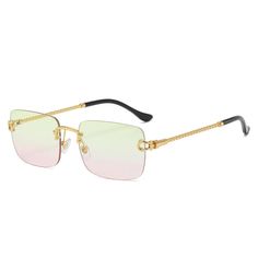 SPECIFICATIONSBrand Name: SHAUNAOrigin: Mainland ChinaGender: WOMENDepartment Name: ADULTFrame Material: ALLOYStyle: RimlessLenses Optical Attribute: GradientLenses Optical Attribute: UV400Lens Height: 42mmLens Width: 55mmModel Number: SH12668Item Type: EYEWEARPlace Of Origin: China (mainland)Eyewear Type: SunglassesLenses Material: RESINCertification: CEUsage scope: Shopping,travel,beach,party,CyclingFunction: 100% UV 400 Protection against harmfulStyle: Outdoor sports Fashion Vintage Retro StyleGender: Female,Male,Men,femme,Homme,feminino,masculinoItem Name: okulary przeciwsloneczne damskie,lunette de soleil femmeSupport: Dropshipping,Wholesale Glasses Square, Green Gradient, Skull Lover, Male Man, Rimless Sunglasses, Cycling Fashion, Gradient Sunglasses, Stage Performance, Mode Vintage