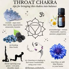 Chakras Third Eye, Chakra Information, Chakra Guide, The Throat Chakra, Throat Chakra Healing, Chakra Healing Meditation, Chakra Health, Cow Pose, Chakra Affirmations