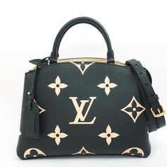 Louis Vuitton Bicolor Monogram Emplant Petite Palais Pm Handbag Size: Length: Approx. 21cm, Width: Approx. 28.5cm, Gusset: Approx. 12.5cm, Handle: Approx. 28cm, Shoulder: Approx. 94.5cm To 109.5cm Black Monogram Canvas Bag With Monogram Print, Black Monogram Canvas Bags With Monogram Print, Luxury Bag With Monogram Print And Double Handle, Luxury Monogram Canvas Bags With Monogram Detail, Luxury Black Bag With Monogram Print, Luxury Black Bags With Monogram Print, Designer Black Bags With Monogram Print, Designer Monogram Canvas Bags, Black Monogram Print Bag For Evening