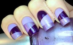 Nail Polish Wars: Pretty Patchwork New York Nails Designs, New York Nails, Nail Designs 2014, Unghie Nail Art, Purple Nail Designs, Trendy Nail Art Designs, Glamorous Nails, Best Nail Art Designs, Nails Polish