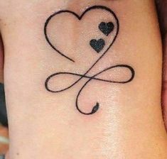 Womens Beautiful Fall Tattoos Kids Tatoos Ideas, Mom Tattoos For Kids, Infinity Tattoo With Kids Names, 3 Kids Tattoo Ideas Mom, Tattoos For Moms With Kids, Cool Wrist Tattoos, Tattoos With Kids Names, Heart Tattoos, Love Symbol