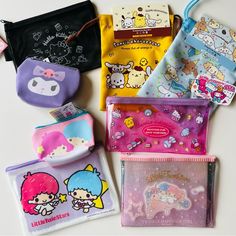 Brand New Sanrio Characters Mini Pouch , Draw String Bag , Accessories Case. Hello Kitty , Kuromi, Pochaco, Little Twin Stars . Feel Free To Ask Me Questions:) Pink Kawaii Bag With Zipper Pouch, Pink Kawaii Cosmetic Bag For Everyday, Cute Multicolor Pouch Bags, Kawaii Pink Pouch Pencil Case, Pink Kawaii Pouch Pencil Case, Cute Pink Pouch Pencil Case, Cute Purple Pouch Bag, Playful Pink Bag With Zipper Pouch, Playful Zipper Pouch Bag For Daily Use