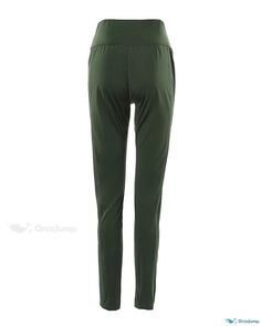 OrcaJump - Pantalones pitillo de cintura alta con cremallera para realzar los glúteos Estilo Chic, Chic Casual, Body Contouring, Zipper Detail, Bottom Clothes, Pants Outfit, High Waist, High Waisted, Zipper