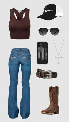 summer western fit #summerfits #summerfitinspo #westernfit #westernoutfit #westernstyle #summerwesternfits #outfit #fitinspo #fits #shufflesfyp #fyp Teen Western Outfits, Jeans Western Outfits, Western Outfit Summer, Country Girl Outfits Summer, Country Outfits Summer, Mexican Fits, Cute Southern Outfits, Country Girl Outfits