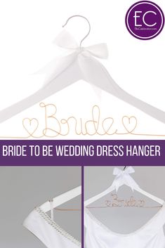 the bride to be wedding dress hanger