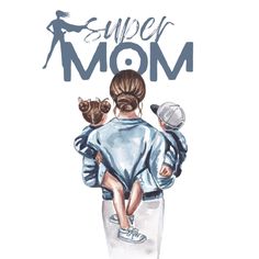 Celebrate the superhero in your life with this empowering "Super Mom" print! Perfect for any mother who juggles it all with grace and strength, this print is a beautiful tribute to moms everywhere. Featuring bold typography and a modern design, it's an ideal addition to any living room, bedroom, home office decor, or a t-shirt print. Whether it's for Mother's Day, a birthday, or just because, this print is the perfect way to show appreciation for the incredible supermom in your life. Perfect for: Mother's Day gifts New moms Home decor for moms Inspirational wall art T-Shirt Print #SuperMom #MomLife #SuperMomPrint #MothersDayGift #GiftForMom #MomWallArt #StrongMoms #MomDecor #EtsyWallArt #InspirationalArt #SuperMomGift Super Mom print gift for mom Mother's Day gift mom wall art mom decor in Tribute To Mom, Super Mom Shirt, Shirt Print Design, Super Mom, Trendy Shirts, Quality T Shirts, Mom Shirts, Custom Tshirts, Mother's Day Gifts