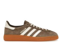 adidas Handball Spezial Earth Strata Gum (Women's) - IF6490 - US Jordan Dunk Low, Mid Jordan 1, Adidas Handball Spezial, All Jordans, Adidas Handball, Dunk Low Nike, Ugg Classic Mini, Vintage Football, Ugg Classic