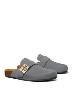 Tory Burch Women's Mellow Hardware Mules Mk Slides, Loafer Mules, Coastal Style, Mules Shoes, Mule, Tory Burch, Slides, Leather Upper, Pick Up