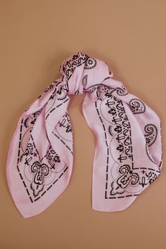 Elevate your look is this vibrant bandana neck scarf. Approximately 28" x 28" 100% Polyester Packaged with love and shipped from our warehouse in Wilmington, Ohio. Bandana Neck Scarf, Style Wide Leg Jeans, Pink Pages, Bride Top, Bandana Neck, Wild Rag, Romantic Colors, Bow Belt, Pink Men