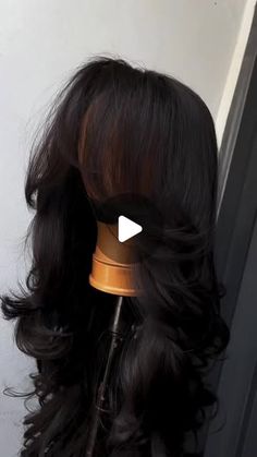 Jennifer Chidebelu • Luxury Wig store @ ikeja on Instagram: "Custom layered haircut for a gorgeous client! 

#Hairlayers #layeredhaircut #curtainbangs #versatilehairstyling #expensivelayers"