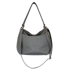 Soft, slouchy and supple the Helen hobo purse is an everyday women bag designed with many pockets to fit all your essentials and a cross body strap to be worn across your body. Listed in grey supple leather it is available in small, medium and large size. **Features: - Crafted from Italian cowhide nappa soft leather  -Lightweight, durable, supple and versatile -The shoulder leather strap is padded in order to take the weight off your shoulder -Removable and adjustable cross body strap for hands Modern Hobo Shoulder Bag For On-the-go, Large Capacity Crossbody Hobo Bag, Gray Large Capacity Hobo Shoulder Bag, Crossbody Hobo Bag With Detachable Strap For Errands, Everyday Hobo Shoulder Bag With Detachable Strap, Everyday Shoulder Bag With Detachable Strap, Hobo Shape, Gray Hobo Shoulder Bag, Versatile Hobo Bag With Detachable Strap For Errands, Versatile Hobo Shoulder Bag With Adjustable Strap