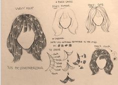 How I Draw, How To Shade Hair, Hair Drawing Ideas, Lil Sketches, Shade Hair, Drawing Basics, Hairstyles Drawing, Semi Realism, Color Drawing Art