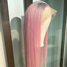 Custom Color Wig 100% Human Hair Wig Lace Front Wig 13*4 Lace Front Color And Length Is Same As Picture Dm For More Color Options Pink Hair Wig, Starfish Hair Clip, Clear Hair, Human Hair Color, 100 Human Hair Wigs, Hair Color Pink, Wig Lace, Boho Headband, Twist Headband