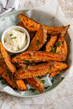 baked sweet potato wedges with ranch dip