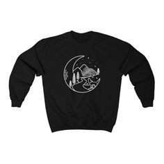 This comfy crewneck is perfect for your next outdoors adventure or just hanging out at home. * Q U I C K * F A C T S * ♥ 50% cotton / 50% poly fabric blend ♥ Design is high quality digital print ♥ Washed on cold and air dried is best, but regular/washing and drying is fine as well! * S I Z I N G * ♥ Sizing is unisex so runs like men's, though not overly large ♥ Most women find their typical size works best, since they are meant to fit a touch loose ♥ Please see size guide in listing photos for a Anarcho Punk, Sisters Of Mercy, Sew-in Labels, Louisiana, Unisex Sweatshirt, Sweatshirt Fashion, Crewneck Sweatshirt, Long Sleeve Tshirt Men, White And Black