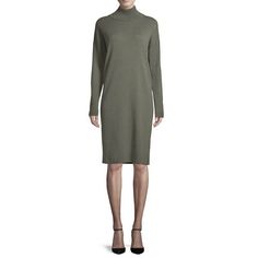 Nwt Lafayette 148 Bay Leaf Melange Sweater Dress Cashmere Green L Women $578 New With Tags. Compare Measurements To A Similar Garment You Currently Own. See Photos. May Appear Lighter In Photos Due To Lighting. Item Must Be Returned In Nwt Tags Attached Condition For Refund . Cashmere Sweater Dress, Cashmere Fabric, Comfy Sweater, Bay Leaf, New York Dresses, York Dress, Comfy Sweaters, Cashmere Sweaters, Pullover Styling