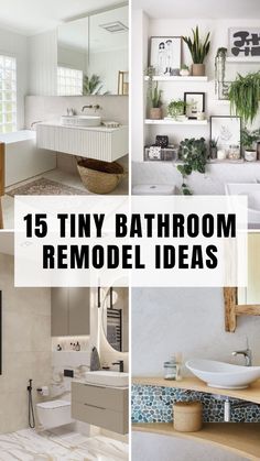 bathroom remodel ideas that are easy to do in less than 15 minutes or less