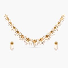 Marigold Delicate CZ Necklace Set