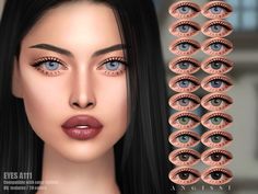 Sims4 Makeup, Sims 4 Makeup, Cc Eyes, Sims Makeup, Female Costume