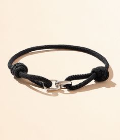 "BKE Links Bracelet - Black , Men's Blackrdm Cord slider bracelet Measures up to 3" in diameter. Apparel & Accessories" Slider Bracelet, Bracelet For Men, Bracelet Black, Men's Jewelry, Come Back, Link Bracelets, Bracelets For Men, Apparel Accessories, Mens Jewelry