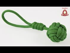 an image of a knoted rope on a white background