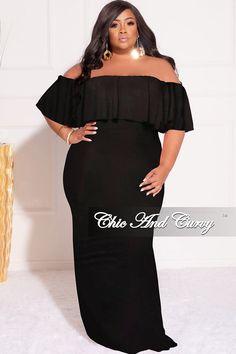 Fabric is shiny & slick. Off The Shoulder Plus Size, Bodycon Long Dress, Plus Size Off The Shoulder, Curvy Women Dresses, Ruffle Long Dress, Mesh Panel Dress, Chic And Curvy, Woman Dresses, Plus Size Bodycon