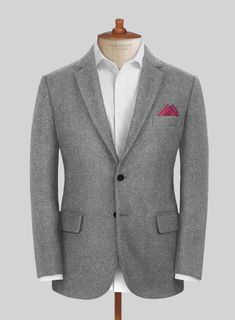 Establish a timeless monolith to your wardrobe by including our Highlander Light Gray Tweed Suit. Besides, it is made from a pure wool material, which reveals a thick, plush and slightly rough texture with an enriched warmth to pursue the business in the cold with ample heat. Further, it proves the sartorial proficiency by making an elegant, well-proportioned look while staying safe in their wardrobe choices no matter the season, offering that extra warmth once the winter closes in. So, consider Gray Tweed Suit, Brown Tweed Suit, Grey Tweed Suit, White Linen Suit, Grey Wool Suit, Harris Tweed Jacket, Black Oxford Shoes, Solid Texture, Tweed Suit