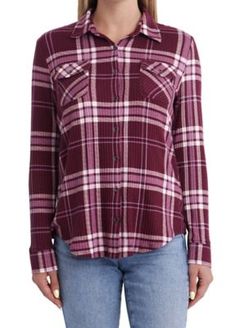 Our best seller is back and better than ever! Our Como Vintage rib knit plaid is now a staple that you can never get enough of. This super soft brushed rib offers a cozy hand feel, two chest pockets with functional buttons for easy closure and a roll tab to adjust the length of the sleeve to three quarter or elbow. We are offering in multiple colors, perfect updates to the fall season. Long Sleeve with roll tab for easy sleeve length adjustment Full button front with collar Two chest pockets wit Knit Plaid, Tractor Supply, Fall Season, Best Seller, Plaid Shirt, Shirt Outfit, Three Quarter, Tractor, Shirt Shop