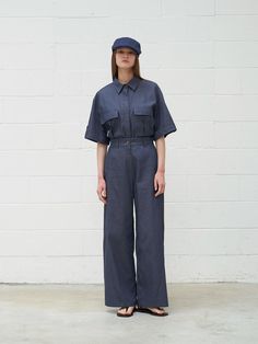 Composition : Cotton 75 Polyester 25Color : Dark BlueCountry of Origin : Republic of Korea Denim Pants, Dark Blue, Composition, The Originals, Clothes For Women, Pants, Blue, Clothes