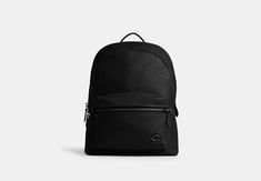 Charter Backpack | COACH Phone Chargers, Polished Pebble, Denim Gift, Signature Hardware, Silhouette Crafts, New Handbags, Style Board, Pebbled Leather, Inside Pocket