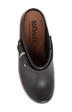 A convertible slingback strap brings versatile styling to this lightweight clog with a faux wood platform and cushioned support. Style Name:Softwalk Marquette Clog (Women). Style Number: 6265089. Birkenstock Boston Clog, Womens Clogs, Faux Wood, Women Style, Arch Support, Women's Shoes, Clogs, Convertible, Arch