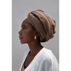 Handcrafted from recycled brass and surgical steel posts by our artisan partner team in Malawi, the Sina earrings come in a satin finish. No two pieces are identical— slight variations should be embraced. Shaved Heads, Head Wrap Styles, Hair Wrap Scarf, Hair Wraps, Eco Friendly Fashion, Off Grid, Hand Cast, Turbans, Head Wrap