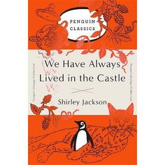 the penguin book cover for we have always lived in the castle