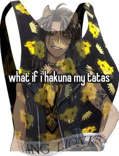 an anime character with the caption what if i hakuna my tacos?