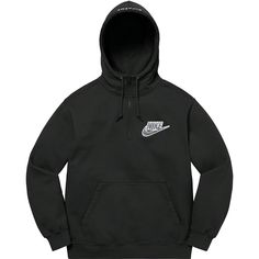 Supreme Nike Half Zip Hooded Sweatshirt Black Snake Logo size M  New with tags Supreme Sweatshirt, Supreme X Nike, Nike Half Zip, Supreme Nike, Streetwear Sweater, Black Sportswear, Nike Models, Half Zip Hoodie, Mens Fashion Casual Outfits