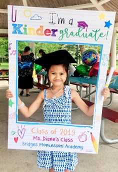 Printed and Shipped Kindergarten and Preschool Graduation | Etsy Kindergarten Graduation Themes, Kindergarten Graduation Pictures, Kindergarten Party