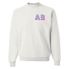 The 'Shadow Block' monogram style everyone has been waiting for! Make your combination uniquely yours💕🛍 Happy Nurse, United Monograms, Patch Sweatshirt, Color Sweatshirt, Long Sleeve Baseball Tee, Matching Sets Outfit, Block Letters, Top Makeup Products, Fall Denim