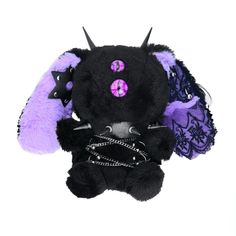 Color: BlackMaterial: Fluff Size One Size Black Gothic Party Bags, Black Alternative Style Bags, Gothic Black Bag With Zipper Closure, Gothic Black Bag For Alternative Fashion, Gothic Black Bags For Alternative Fashion, Gothic Streetwear Bags With Zipper Closure, Gothic Bags With Zipper Closure For Alternative Fashion, Gothic Bags With Zipper Closure For Alternative Style, Black Zipper Closure Shoulder Bag For Halloween