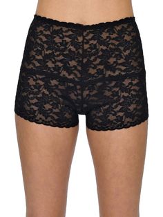 Stay cool in lace hot pants! An on-trend update on vintage Hollywood glamour. Women's sleepwear, lingerie and more, from Hanky Panky. Black Fitted Bottoms With Delicate Lace, Fitted Black Bottoms With Delicate Lace, Black Bottoms With Lace Trim For Night Out, Black Lace High Waist Bottoms, Black Lace Bottoms With Delicate Lace Detail, Stretch Lace Bottoms For Night Out, Black Lace Bottoms With Delicate Details, Black Delicate Lace Bottoms, High Waist Lace Bottoms With Lace Trim