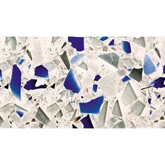 blue and white glass mosaic tiles